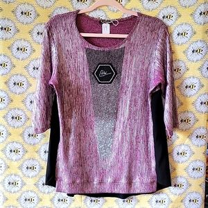 Black Diamond Esloi, Fashion 3/4 sleeve Top, Large